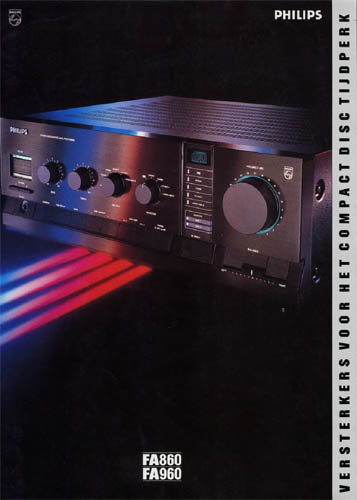 Philips FA860 and FA960 Dutch Brochure PDF